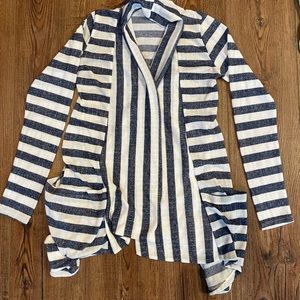 Striped cardigan